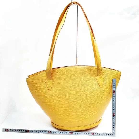 Louis Vuitton St. Jacques Yellow Epi Leather Shoulder Bag - Picture 2 of 9